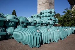 [5658784] 150 Gallon Pump Chamber Poly Tank