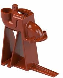 [1587220] Guide Rail Base for LE and LEH Series 2" Cast Iron