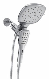 [5942182] Verso Square Shower Head and Hand Shower Combo with Magnetix Dock
