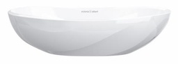 [2608160] Seros 21" x 11" Oval Bathroom Vessel Sink