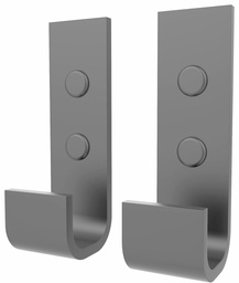 [6459770] Manhattan Robe Hooks (Pack of 2)