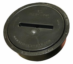 [7628283] 6 ABS FLUSH CLEAN-OUT CAP
