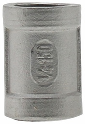 [7119930] SS304C-02 - '1/4" 304SS Coupling Iso4144'