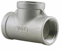 [7119926] SS304T-10 - '1" 304SS Tee Iso4144'