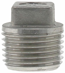 [7110955] SS316P-05 - '1/2" 316SS Cored Plug Iso4144'