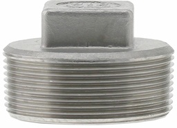 [7110980] SS316P-20 - '2" 316SS Cored Plug Iso4144'