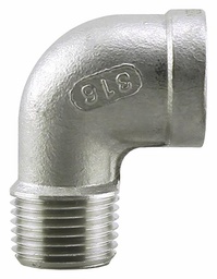 [7110605] SS316SE-05 - '1/2" 316SS St Elbow Iso4144'