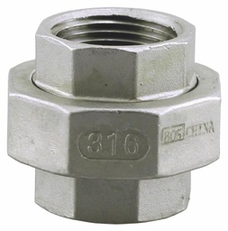 [7110840] SS316U-10 - '1" 316SS Union Iso4144'