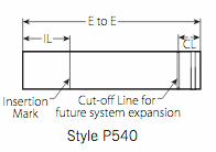 [6662820] 1-1/2" Vic-Press End Cap 304 Stainless Style P540