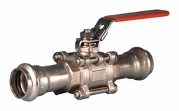 [6662859] 1/2" Vic-Press Ball Valve 316 Stainless Style P569
