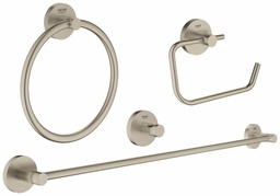 [7081135] Essentials Master 4-in-1 Bathroom Accessories Set