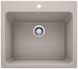 [1217315] Liven 1 Bowl Dual Mount Laundry Silgranit Sink
