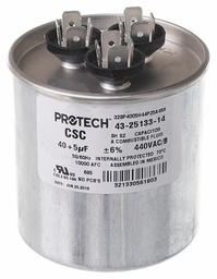[4811852] Capacitor - 40/5/440 Dual Round