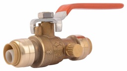 [1222666] 1 SHARK BITE BALL VALVE W/DRAIN
