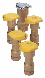 [4622945] 1" Quick Coupling Valve with Locking Rubber Cover 2-Piece Body