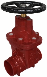 [6015108] 079-10410 MAS W10-A-NL-GG-B-HW 6 300PSI AWWA C515 DI GRV NRS HW GATE