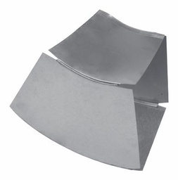 [5620300] 8" x 12" Short Way 45 Degree Duct Elbow
