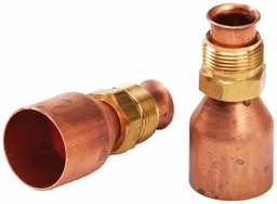 [3979919] Two 3/8 in flare to 3/4 in Sweat adapters