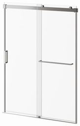 [3748044] Akcess Plus (Box 2 of 2) 60" x 77" External Panel Sliding Shower Door with Towel Bar