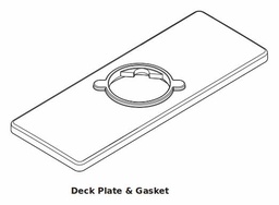 [5925083] Escutcheon for 90 Degree Bathroom Faucet