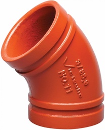 [6660068] 10" Grooved 45 Elbow No. 11