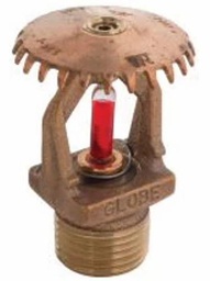 [6677018] 1/2" Standard Response 286F K5.6 Upright Sprinkler Head Brass FireLock V2703