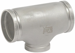 [6661306] 4x4x1 1/2 RD TEE 425 SS      ~ 10S/304L SWSS C/E=5.00       ~