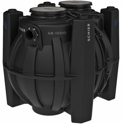 [6801700] GB-1000 Great Basin High Capacity Grease Interceptor with Safety Star 100 GPM (Below Grade)