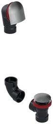 [7543171] Clicker ABS Direct Drain Waste & Overflow Kit