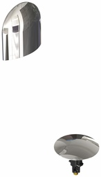 [7546591] Clicker Waste & Overflow Trim Kit with Bell Slide-On