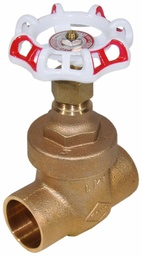 [6030060] 001-90504 RED-WHITE 207A-LF 1/2 CL125 BRZ-LF CXC OB NRS GATE NSF-61G