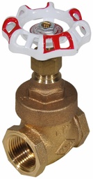 [6030015] 001-90041 RED-WHITE 206A-LF 1/2 CL125 BRZ-LF FIP OB NRS GATE NSF-61G