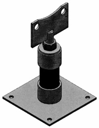 [7674925] GALVANIZED 6" PIPE STAND FLANGE 6-PSF