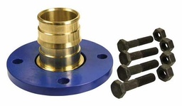 [1817575] ProPEX LF Brass Flange Adapter Kit, 2 1/2" PEX (150 lb.)