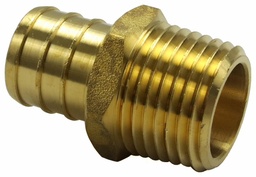 [7896517] 1-1/4" Brass Pex x MIP Adapter NL