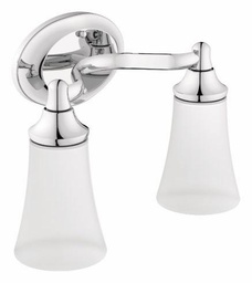 [5944889] Eva 2-Globe Light Sconce