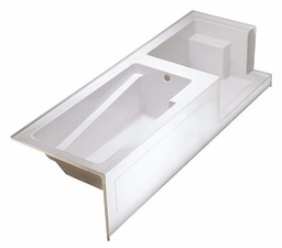 [3990642] Rockford 108" x 37" RH Shower & Tub Combination