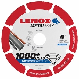 [4498325] Tools Metalmax Cut Off Wheel, Diamond Edge, 4-Inch X 5/8-Inch