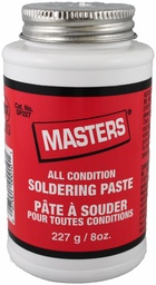 [1859902] MASTERS Soldering Paste- Brush Top Jar- 227 grams