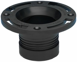 [3559920] 4 IN. TWIST-N-SET ABS FLANGE