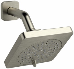 [2611654] Salome / Equinox 6" 2-Function Square Showerhead with Arm