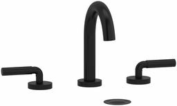 [2612334] Riu Widespread Bathroom Faucet with C-Spout with Lever Handles 1.2 GPM