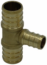 [7895530] 3/4" x 1/2" x 3/4" Brass Pex Tee NL