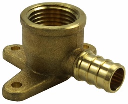 [7895705] 1/2" Brass Pex x FIP Drop Ear Elbow NL