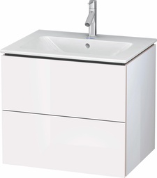[3407780] L-Cube Wall Mount Vanity with 2 Drawers (Cabinet Only)