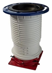 [4310970] Closet Flange Sleeve 3-4" Plastic 8-12"