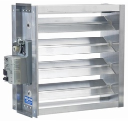 [4819505] Damper - 3 Wire Rectangular Power Open Power Closed - 8 in. x 8 in.