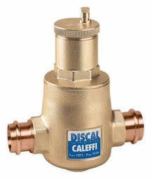 [1471049] DISCAL Air Separator 1 1/4"" Press with Expansion Tank Check