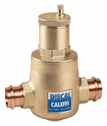 [1471047] DISCAL Air Separator 1" Press with Expansion Tank Check