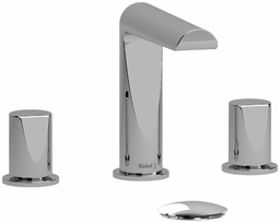 [2612305] Parabola Widespread Bathroom Faucet with Knob Handles 1.2 GPM